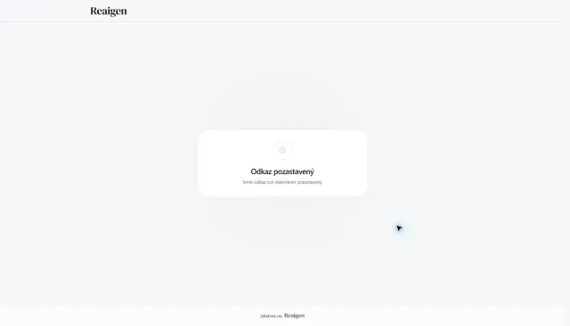 Pozastavený odkaz