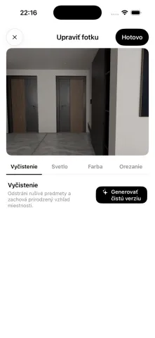 Nástroj Vyčistenie