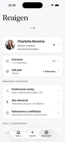 Nastavenia