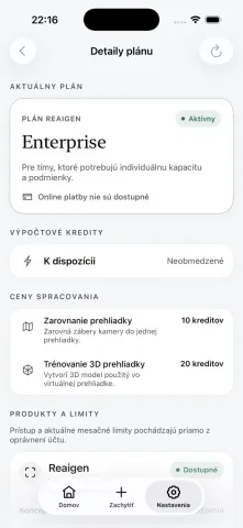 Detaily plánu